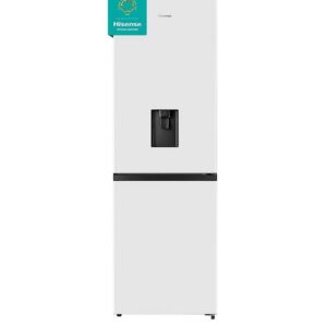 Hisense RB390N4WWE 60cm Wide, Total No Frost, Freestanding Fridge Freezer - White